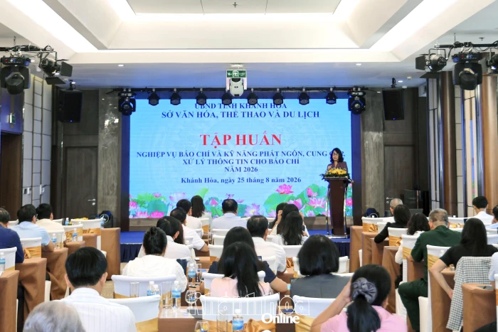 Sở Văn hóa, Thể thao và Du lịch tập huấn kỹ năng phát ngôn, cung cấp, xử lý thông tin cho báo chí