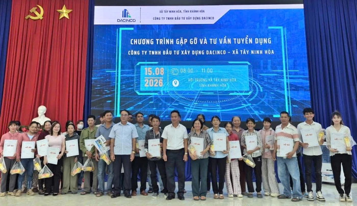 Hơn 70 người lao động ở xã Tây Ninh Hòa được tư vấn, giới thiệu việc làm