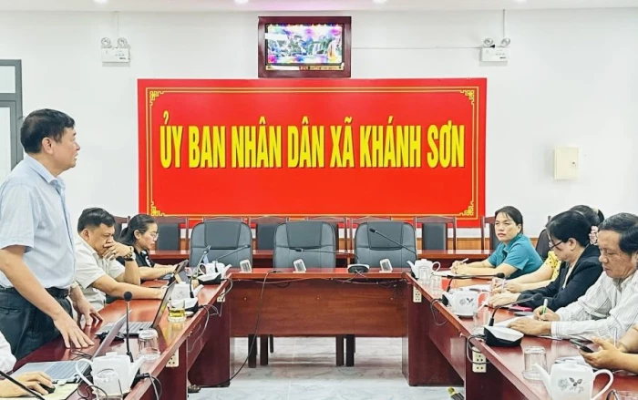 Xã Khánh Sơn phấn đấu hoàn thành sắp xếp trường học trước ngày 22-8 