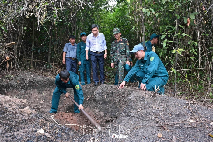 Tìm dấu tích liệt sĩ trên núi Đồng Bò