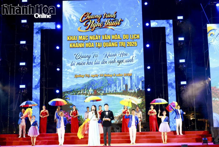 Khai mạc Ngày Văn hóa, Du lịch Khánh Hòa tại Quảng Trị năm 2026