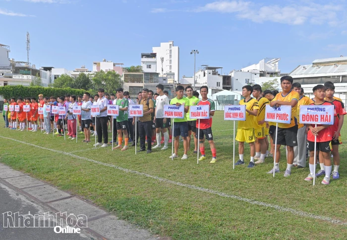 Khai mạc Giải vô địch bóng đá Đại hội Thể dục thể thao tỉnh Khánh Hòa lần thứ I năm 2026