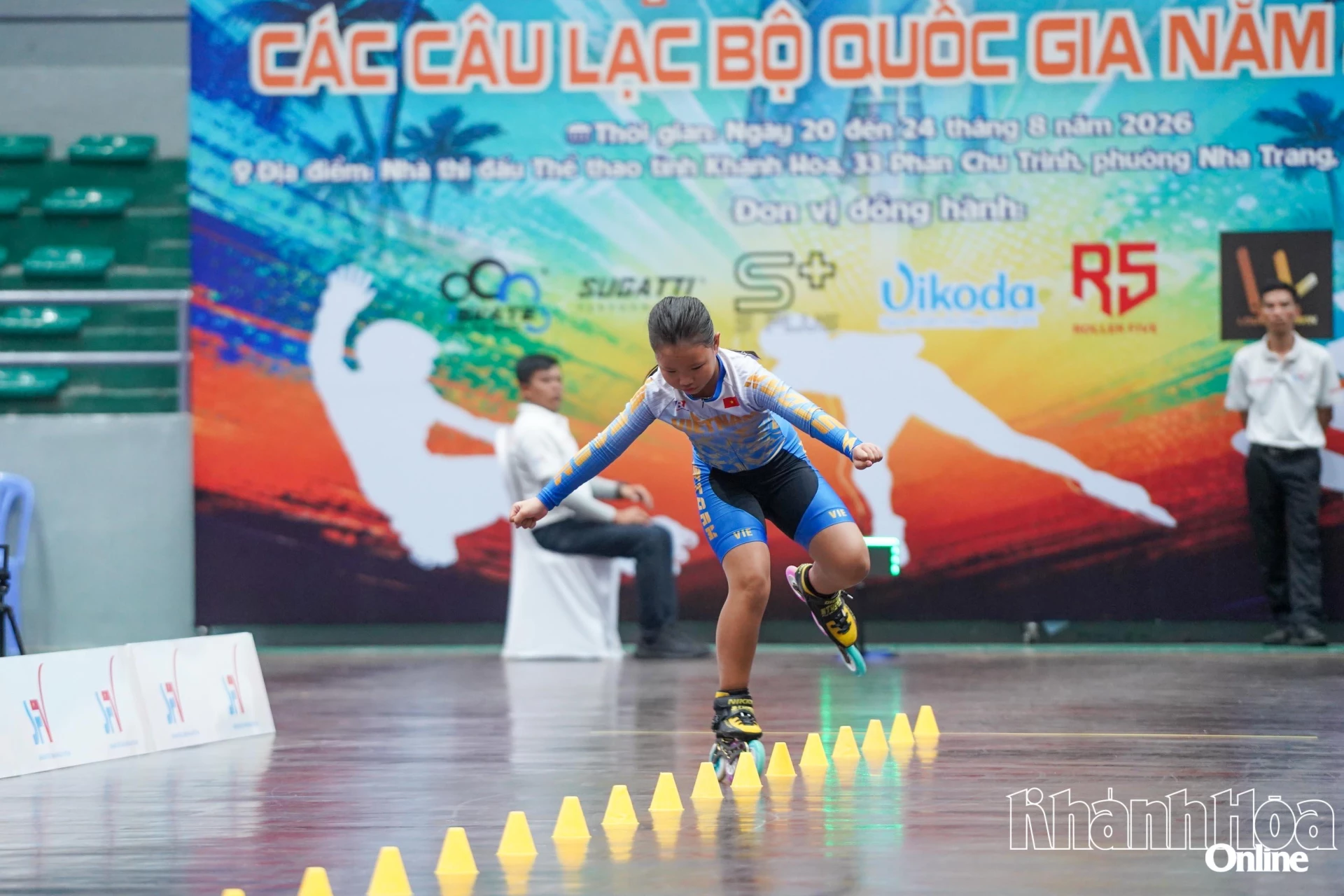 Thi đấu nội dung Patin tốc độ tại Giải vô địch Roller Sports các Câu lạc bộ Quốc gia năm 2026.
