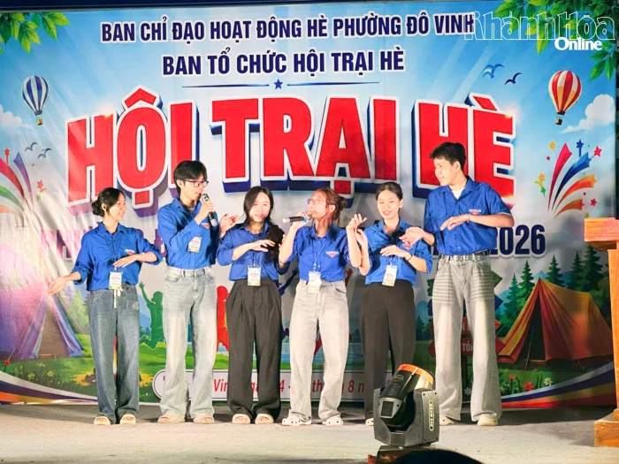 Khai mạc Hội trại hè phường Đô Vinh lần thứ I năm 2026