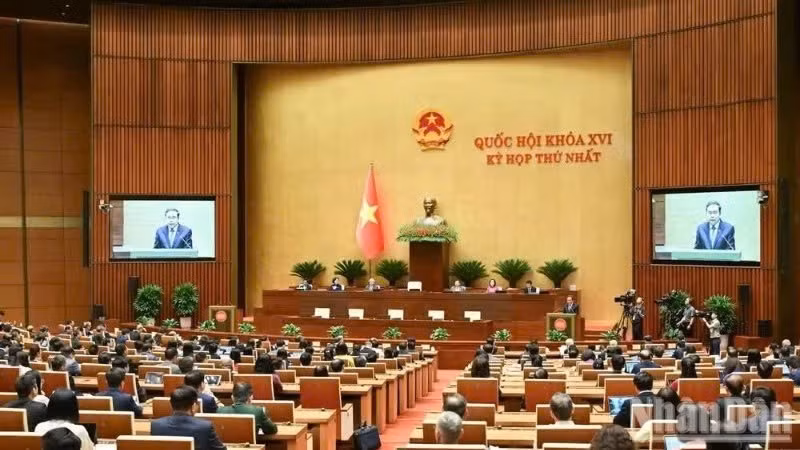 Khai mạc trọng thể Kỳ họp không thường lệ thứ nhất, Quốc hội khóa XVI