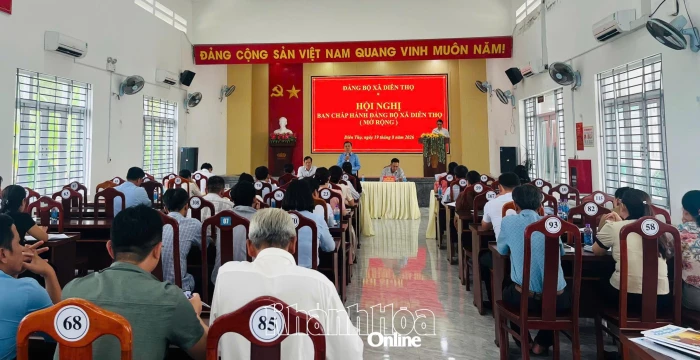 Hội nghị Ban Chấp hành Đảng bộ xã Diên Thọ mở rộng