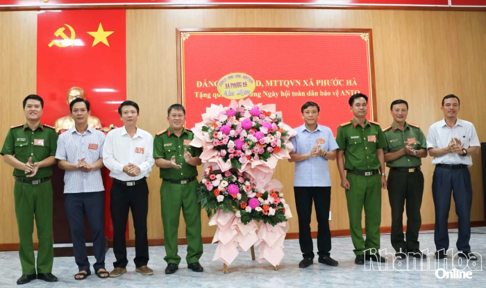 Xã Phước Hà tổ chức ngày hội Toàn dân bảo vệ an ninh Tổ quốc năm 2026