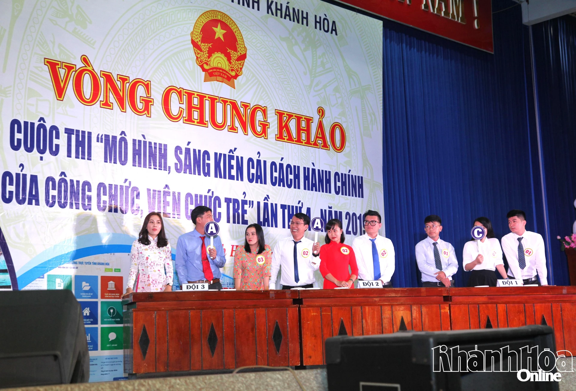 Các đội tham dự vòng chung khảo cuộc thi năm 2019.
