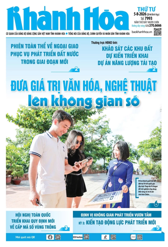 Đọc báo in số 7993 ngày 5/8/2026