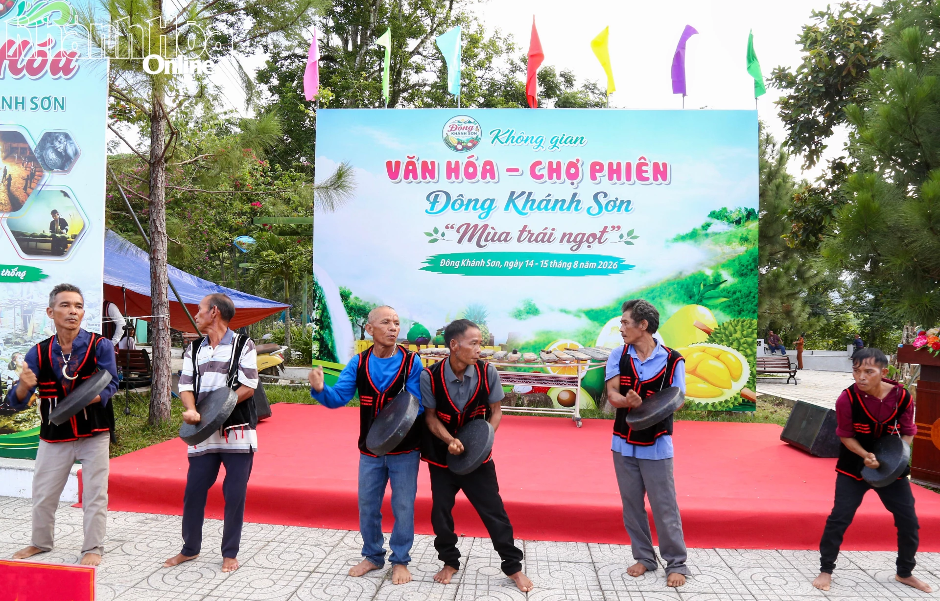 Một tiết mục hòa tấu nhạc cụ mã la.