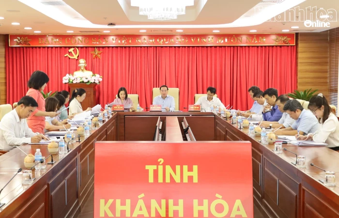 Hội nghị Ban Thường vụ Đảng ủy Các cơ quan Đảng tỉnh Khánh Hòa lần thứ 10
