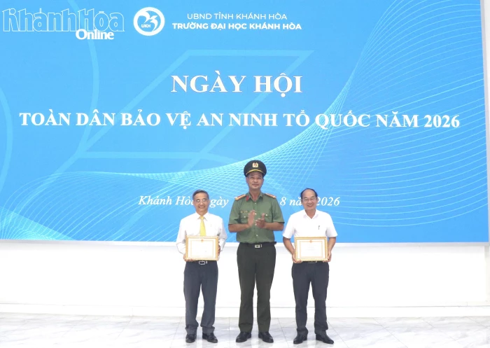 Trường Đại học Khánh Hòa tổ chức Ngày hội “Toàn dân bảo vệ an ninh Tổ quốc năm 2026”