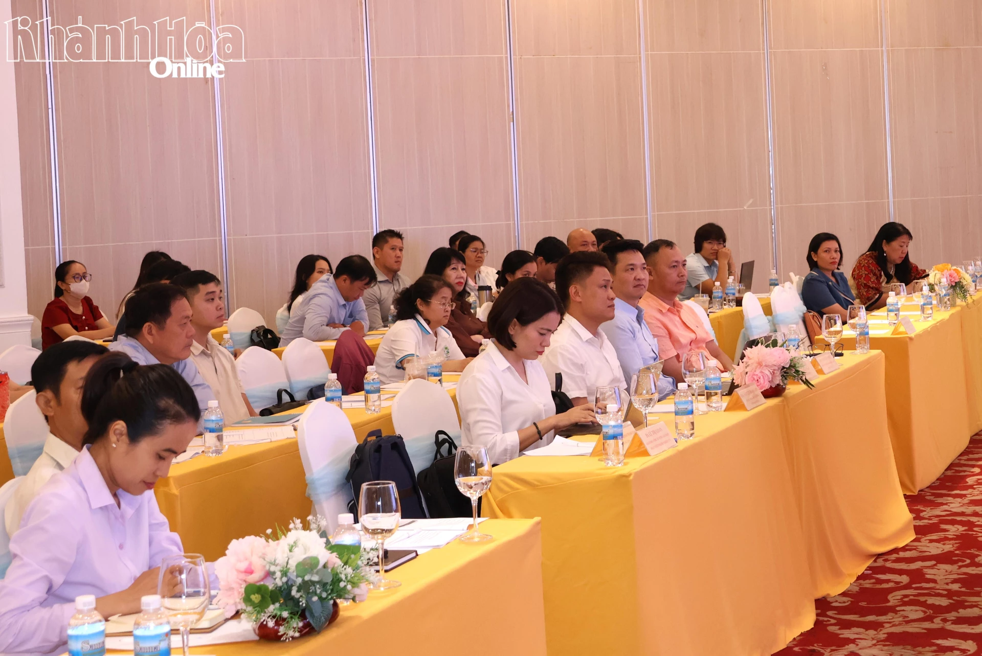 Các đại biểu tham gia khóa đào tạo.