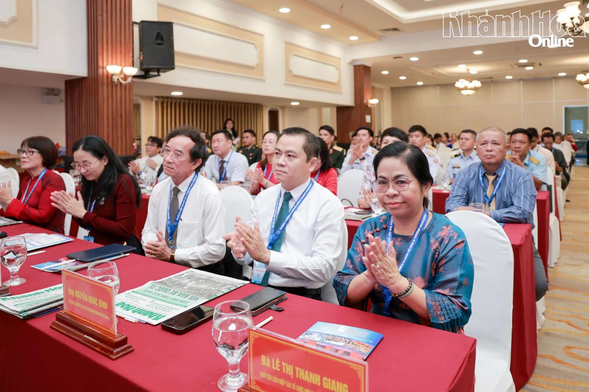Lãnh đạo các tổ chức hữu nghị trong nước tham dự đại hội.