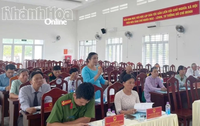 HĐND xã Diên Thọ tổ chức kỳ họp chuyên đề lần thứ 2, khóa XIV, nhiệm kỳ 2026 - 2031