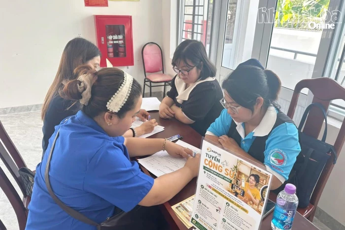 Xã Diên Thọ tổ chức phiên giao dịch việc làm