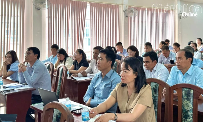 Tập huấn nâng cao năng lực giám sát các chương trình mục tiêu quốc gia