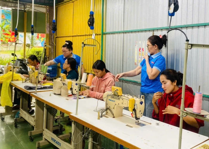 Xã Bác Ái Tây phối hợp đào tạo nghề cho 30 lao động nông thôn