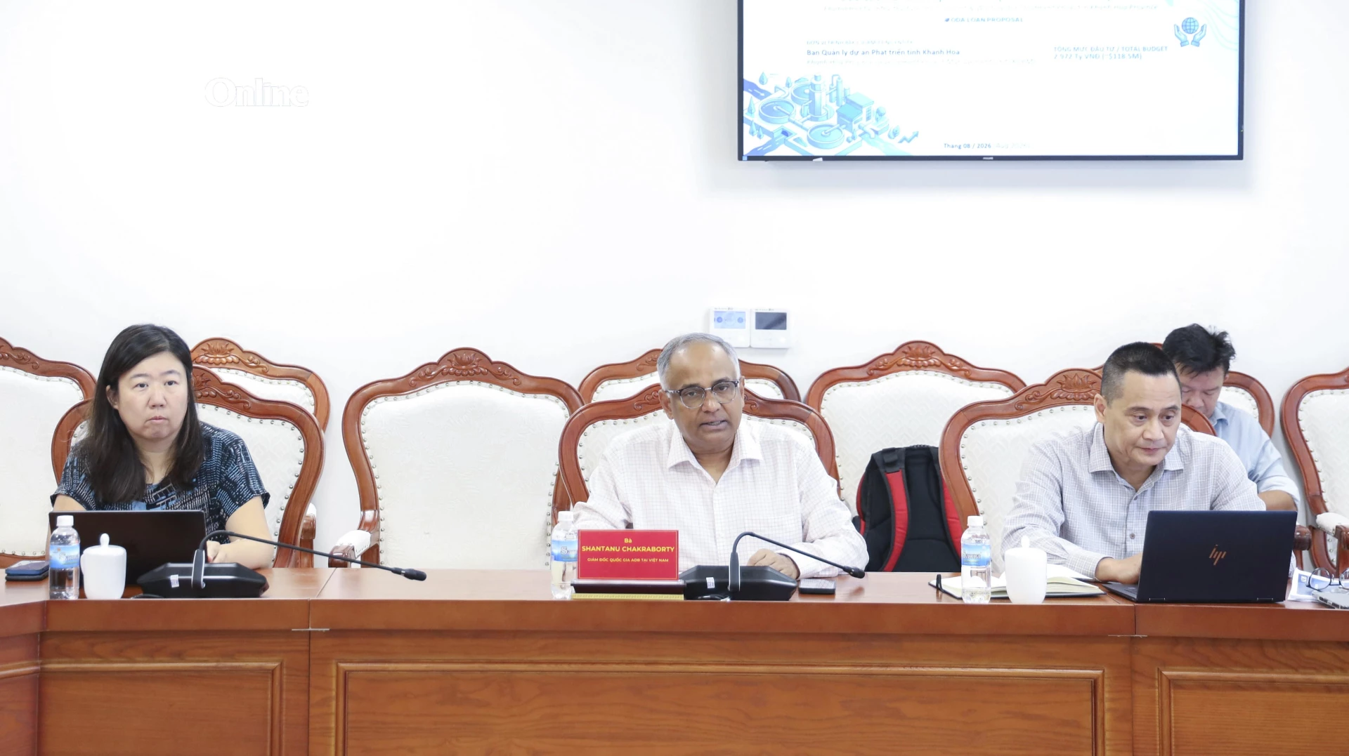 Đoàn công tác của ADB.