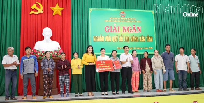 Gần 3 tỷ đồng hỗ trợ nông dân xã Ninh Phước phát triển kinh tế