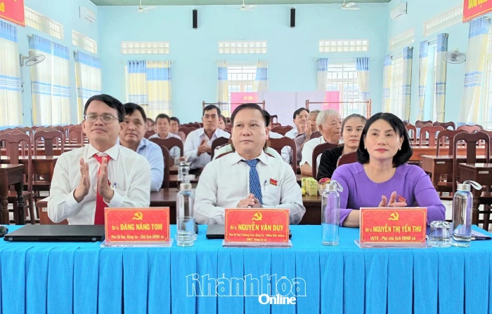 Thường trực HĐND, UBND, Ủy ban MTTQ Việt Nam xã Phước Hậu ký kết quy chế phối hợp công tác