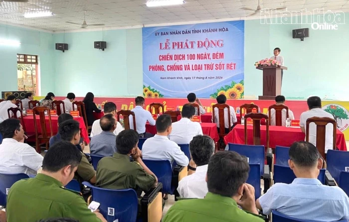 Phát động chiến dịch 100 ngày đêm phòng, chống và loại trừ sốt rét