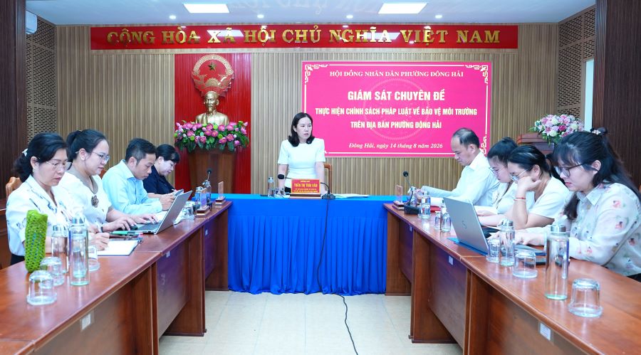 Quang cảnh buổi giám sát.