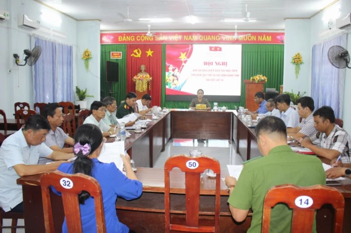 Xã Công Hải triển khai nhiệm vụ tìm kiếm, quy tập và xác định danh tính hài cốt liệt sĩ