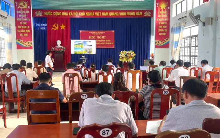 Xã Công Hải thông qua Đồ án Quy hoạch chung xây dựng xã đến năm 2050