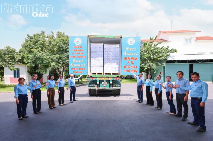 7 tháng, Công ty TNHH Nhà nước Một thành viên Yến sào Khánh Hòa xuất khẩu đạt hơn 1 triệu USD
