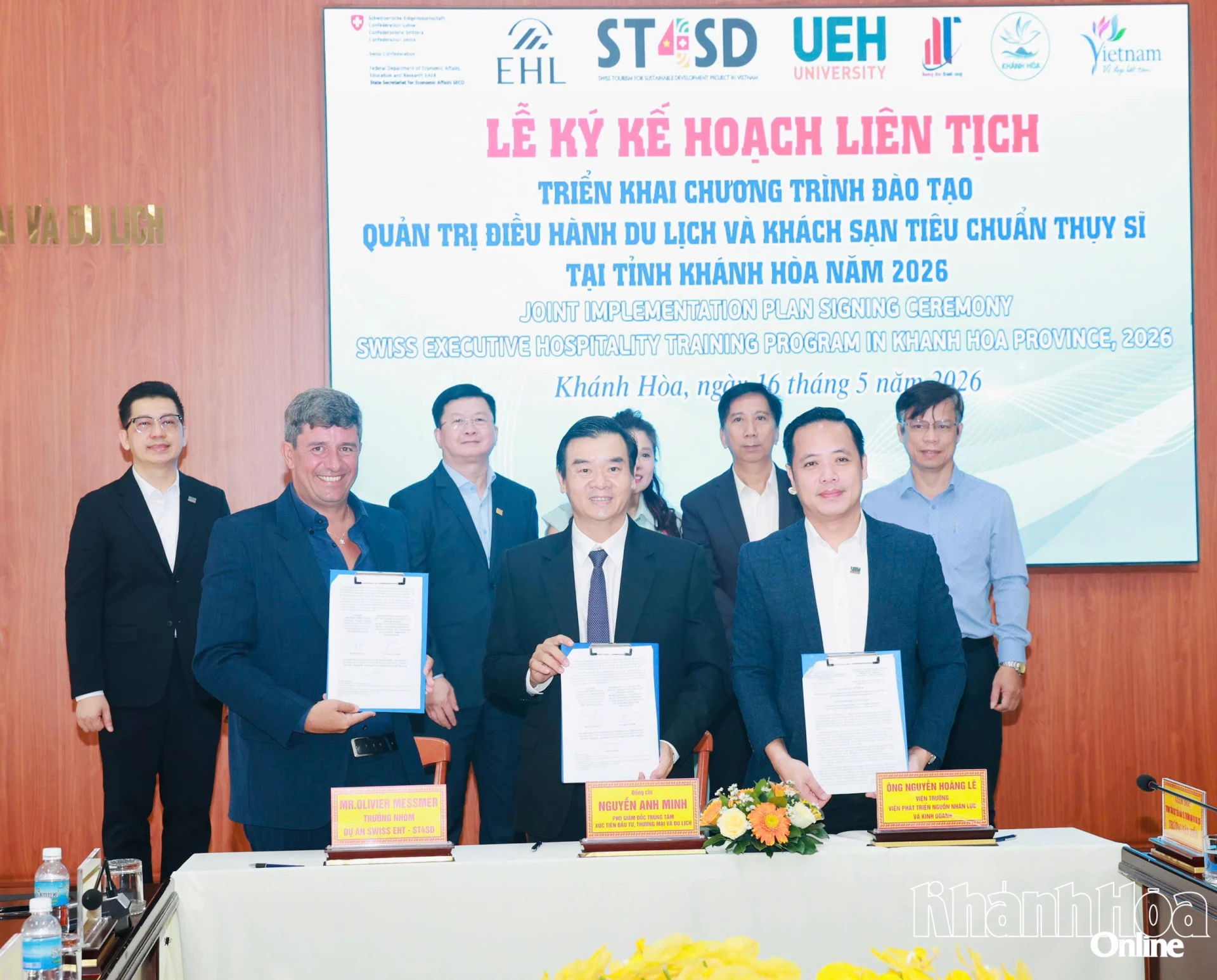 Sẽ mở 2 lớp đào tạo quản trị du lịch và khách sạn cao cấp theo tiêu chuẩn Thụy Sĩ