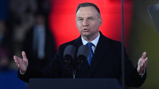 Tổng thống Ba Lan Andrzej Duda. Ảnh: Getty Images

