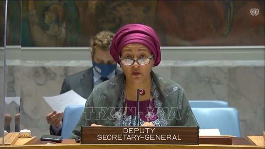  Phó tổng thư ký Liên hợp quốc Amina Mohammed.

