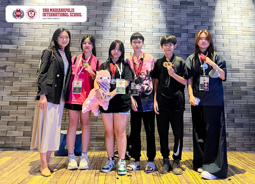 Học Sinh SNA Marianapolis tại Lễ Bế Mạc The World Scholar’s Cup

