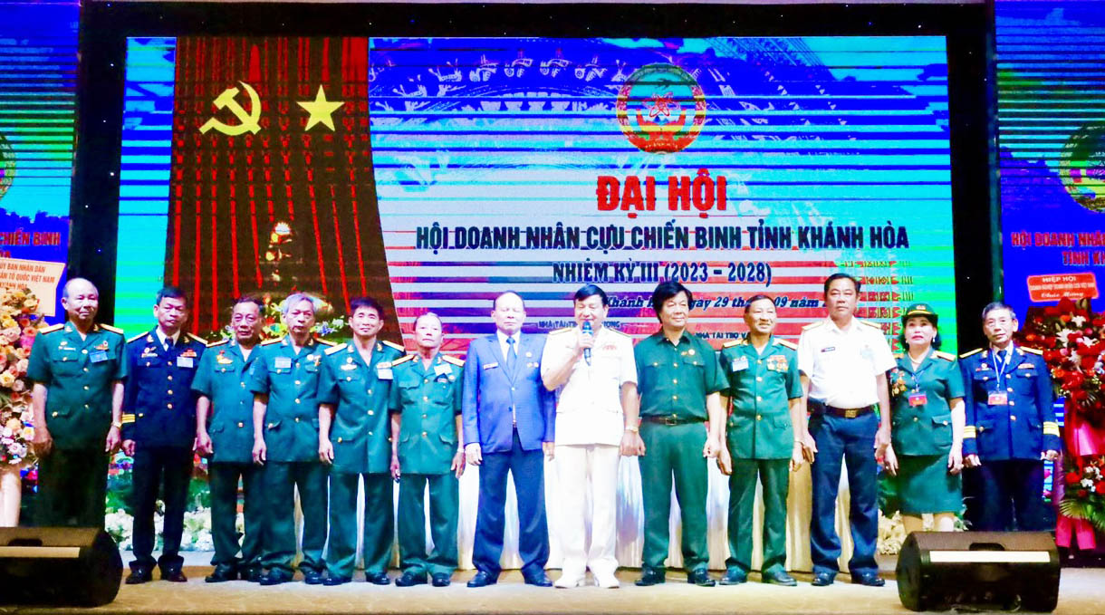 Đại hội Hội Doanh nhân Cựu chiến binh tỉnh Khánh Hòa, nhiệm kỳ 2023-2028