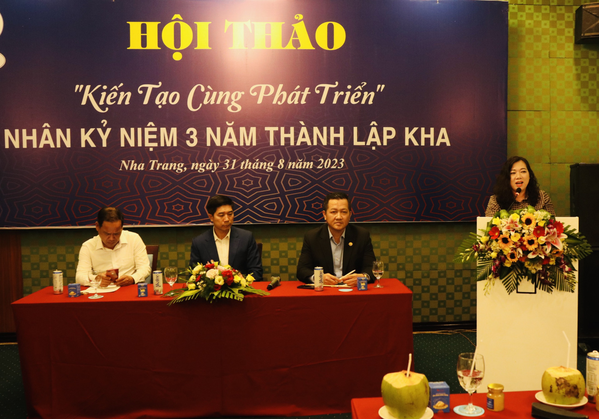 Hội thảo Kiến tạo cùng phát triển trong khuôn khổ chương trình kỷ niệm 3 năm thành lập KHA