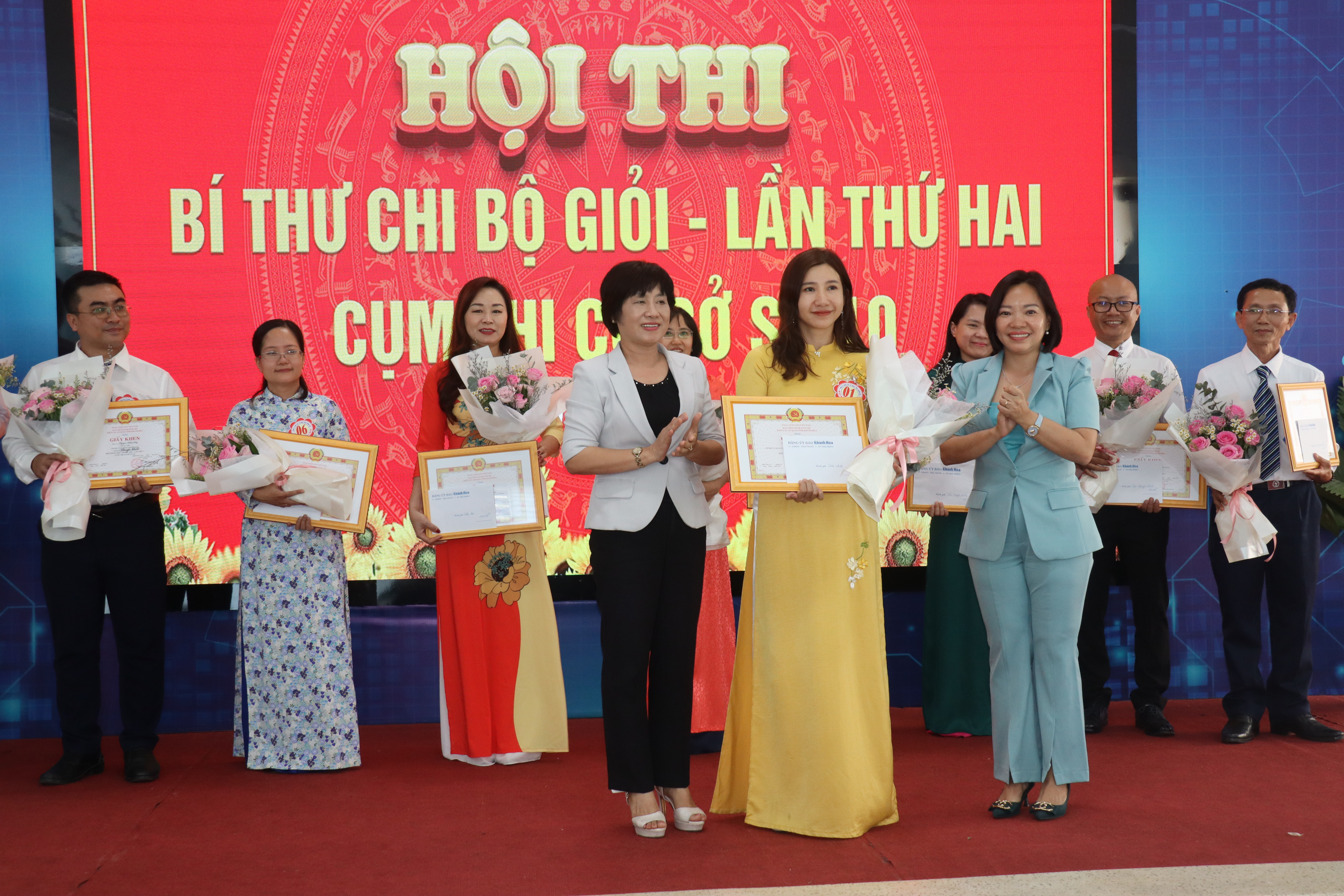 10 thí sinh tham dự Hội thi Bí thư Chi bộ giỏi - Cụm thi cơ sở số 10