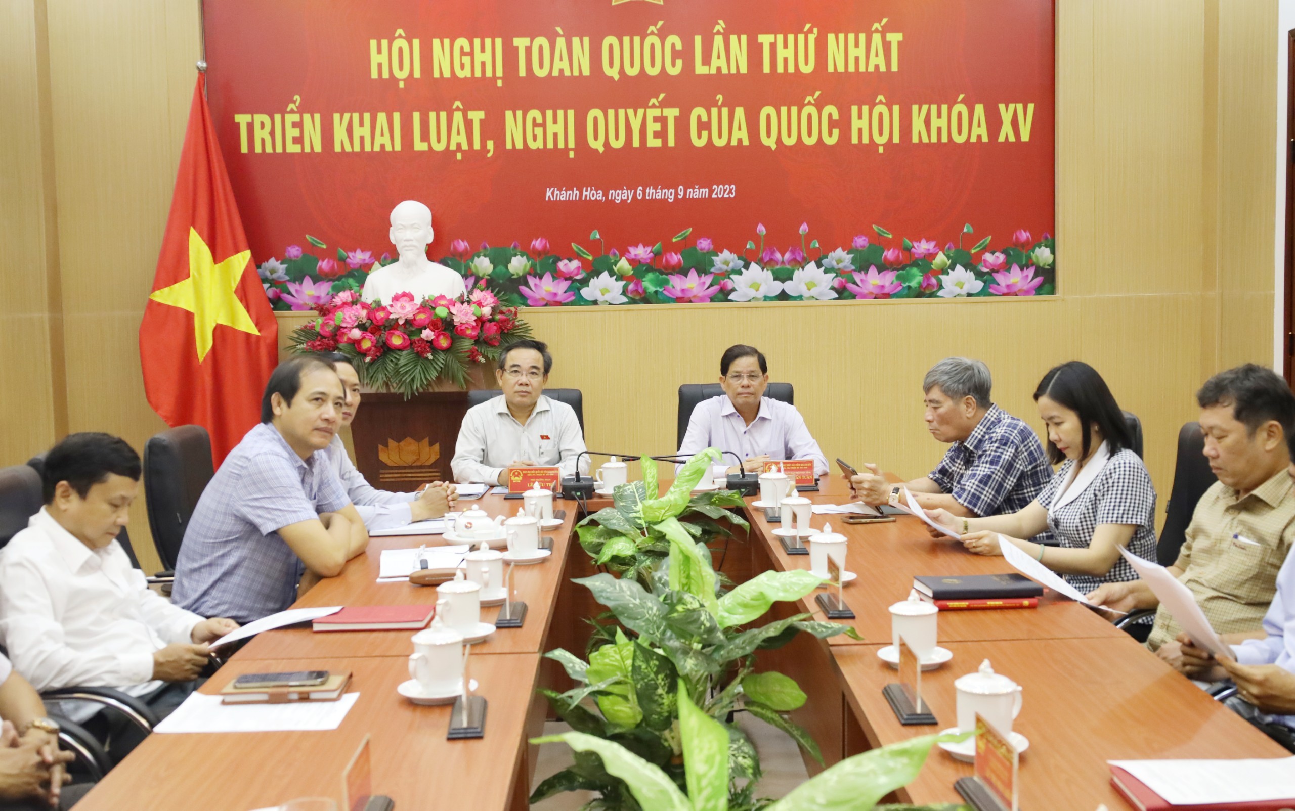 Hội nghị toàn quốc triển khai luật, nghị quyết của Quốc hội