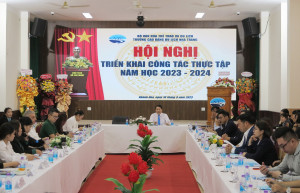 Trường Cao đẳng Du lịch Nha Trang tổ chức hội nghị thực tập và ký kết hợp tác với 60 doanh nghiệp