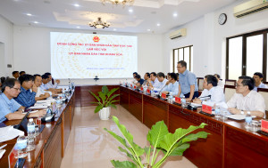 Lãnh đạo tỉnh Khánh Hòa tiếp đoàn công tác của UBND tỉnh Kon Tum