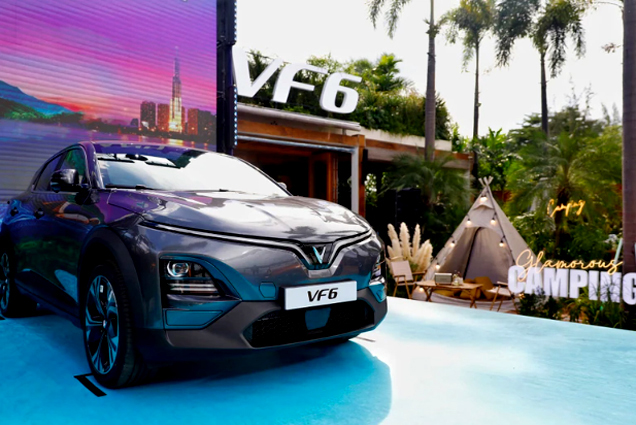 VinFast ra mắt mẫu ô-tô điện thông minh VF 6