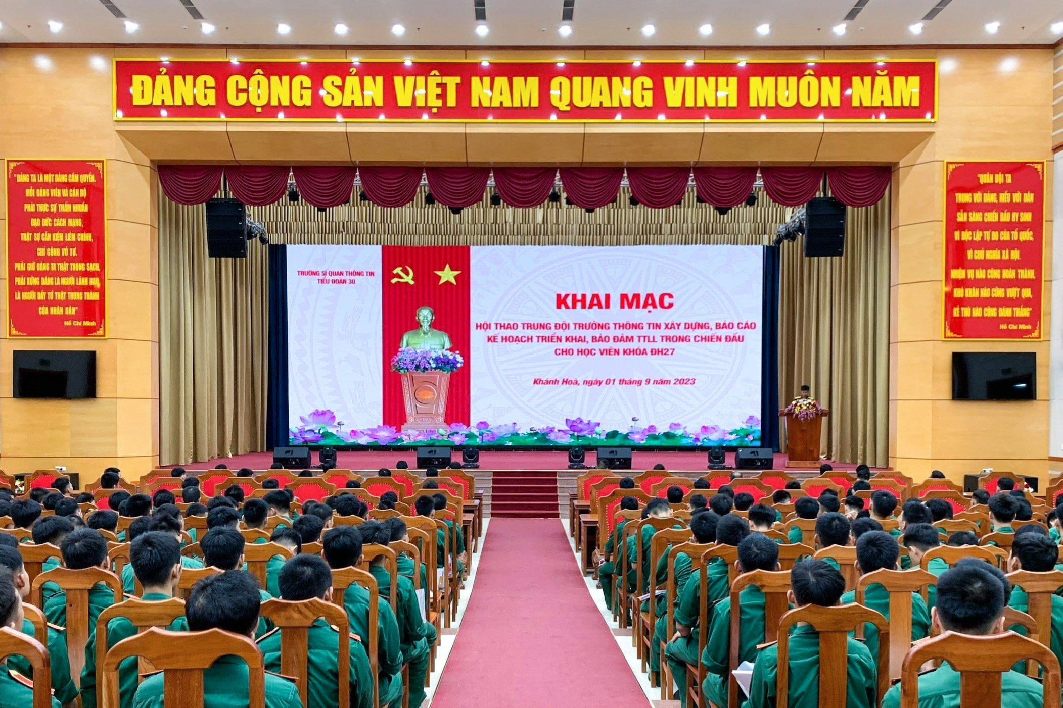 Các đơn vị quân đội tổ chức nhiều hoạt động chào mừng kỷ niệm 78 năm Ngày Quốc khánh 2-9