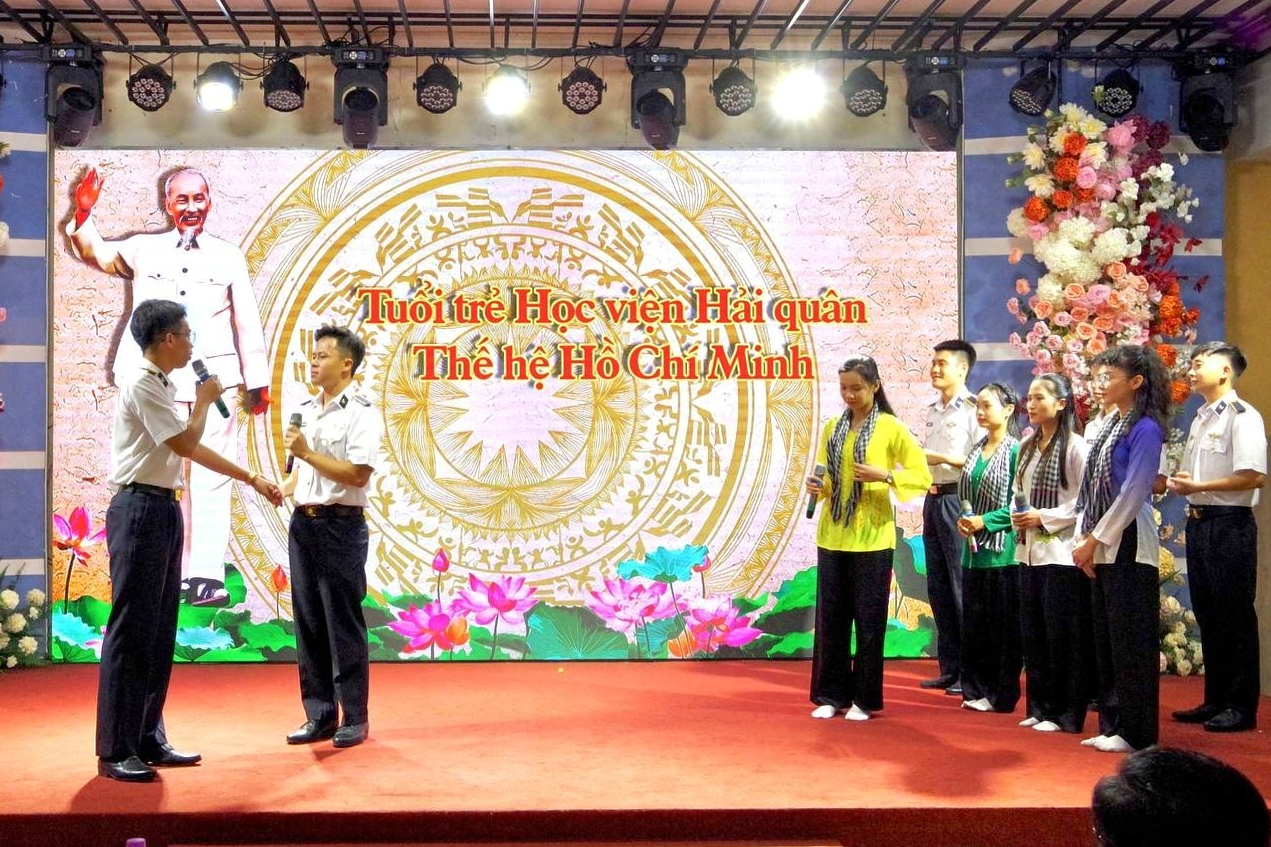 Học viện Hải quân tổ chức hội thi tuyên truyền về phát huy phẩm chất “Bộ đội Cụ Hồ”