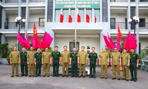 Tổng cục An ninh, Bộ An ninh Lào thăm, làm việc tại Bộ đội Biên phòng Khánh Hòa