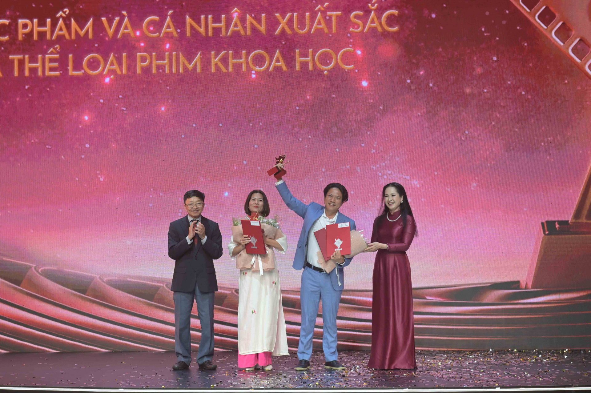 Winners of science film category
