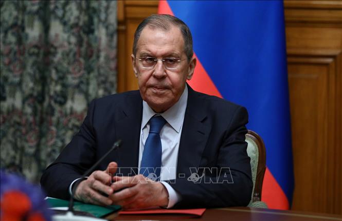 Ngoại trưởng Nga Sergei Lavrov. Ảnh: AFP/TTXVN

