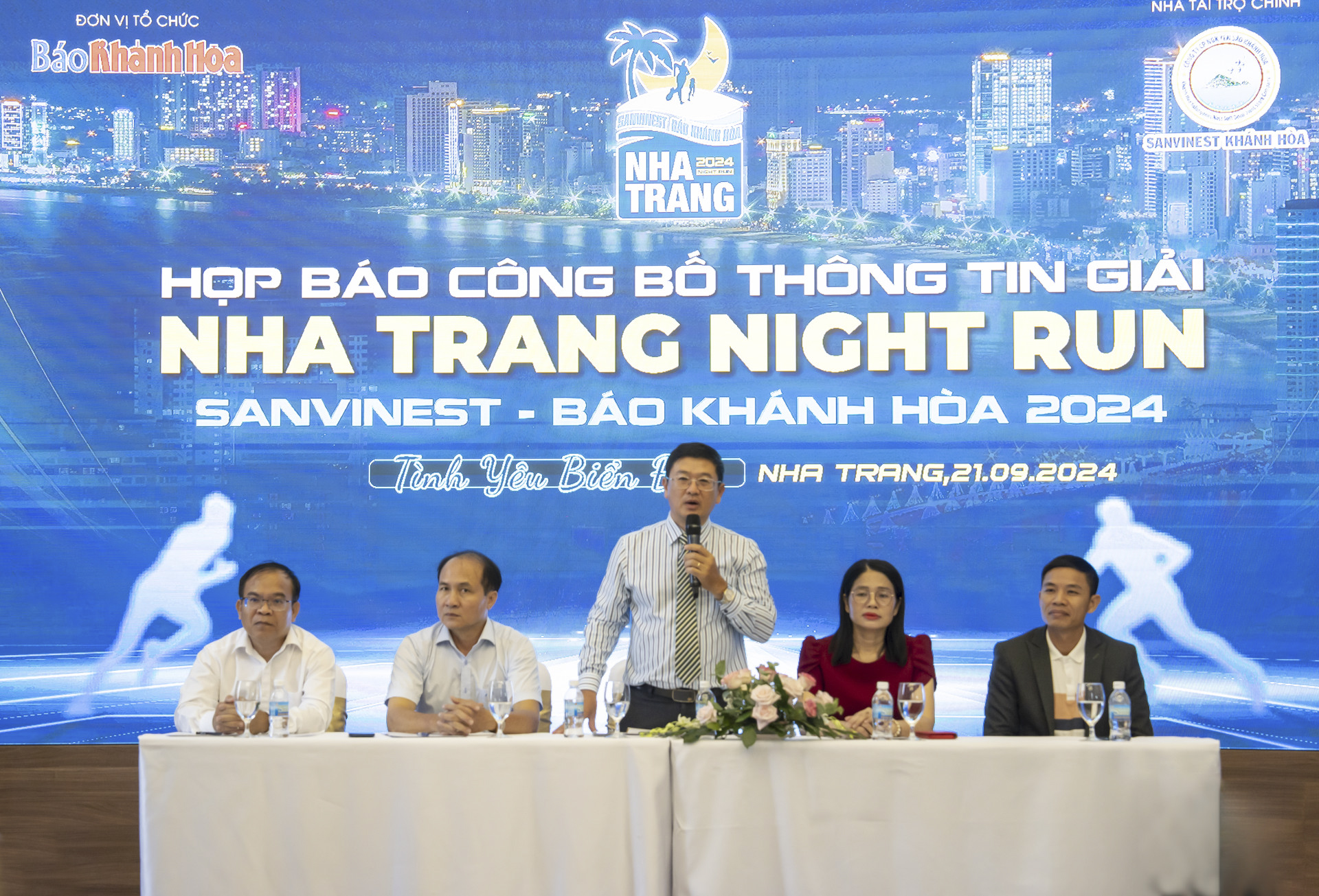 Họp báo giới thiệu Giải “Nha Trang Night Run Sanvinest - Báo Khánh Hòa 2024”