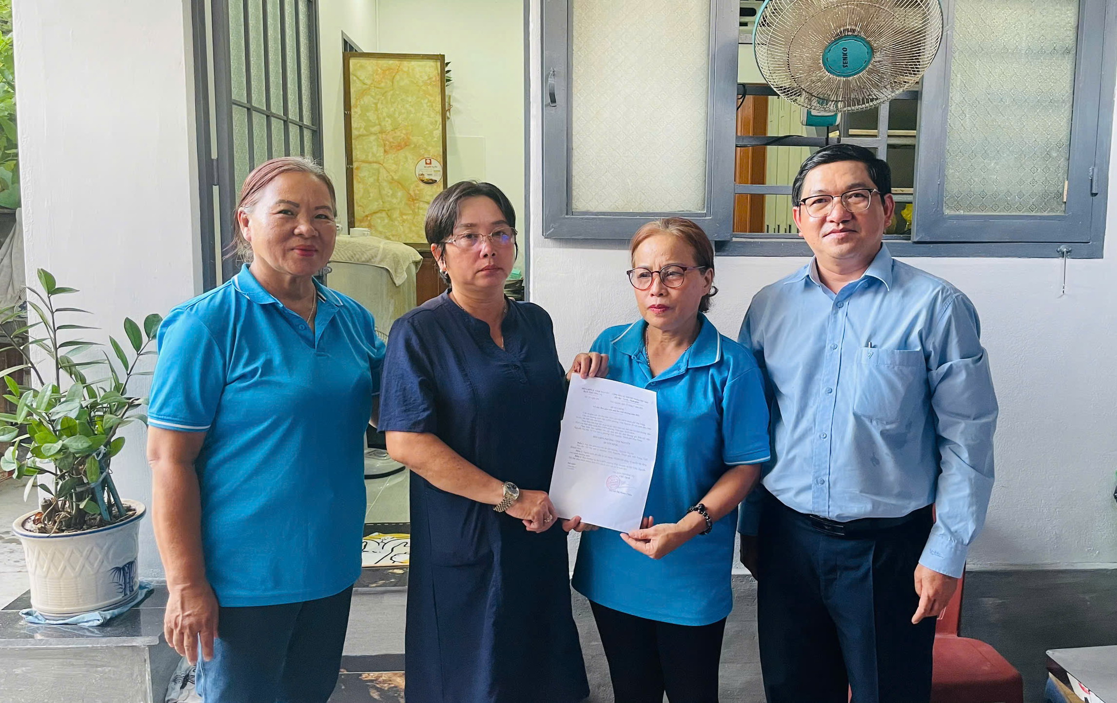 Hội Liên hiệp Phụ nữ phường Vĩnh Nguyên: Bàn giao nhà “Mái ấm tình thương” cho phụ nữ hộ cận nghèo