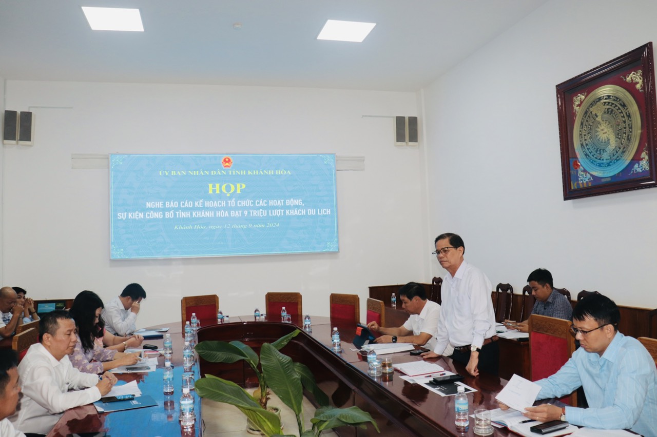 Sẽ tổ chức các sự kiện chào mừng đạt 9 triệu lượt khách du lịch đến Khánh Hòa