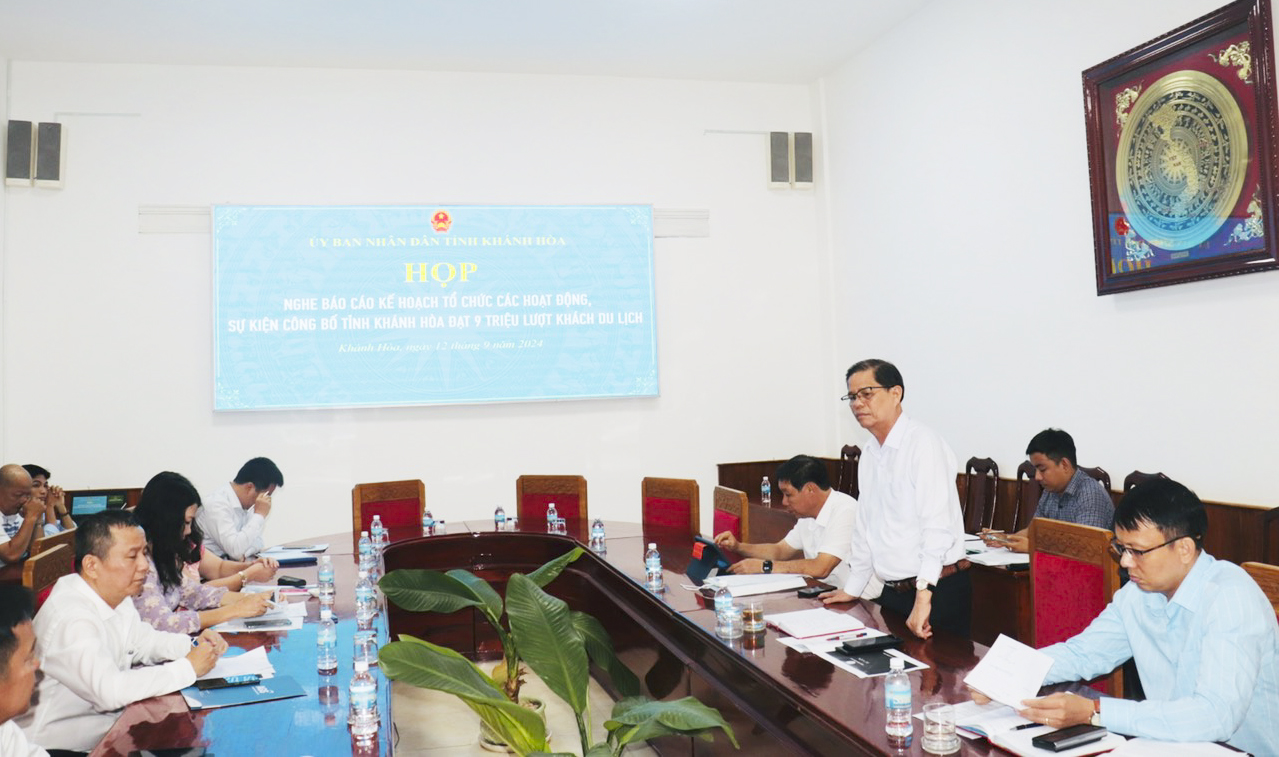 Sẽ tổ chức các sự kiện chào mừng đạt 9 triệu lượt khách du lịch đến Khánh Hòa